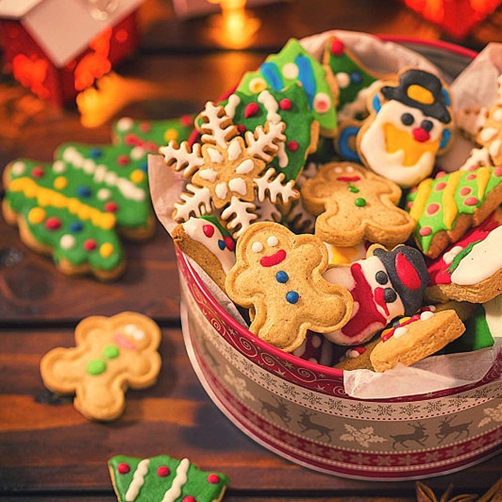 雪のようなチョコレートクラックルビスケットのレシピ