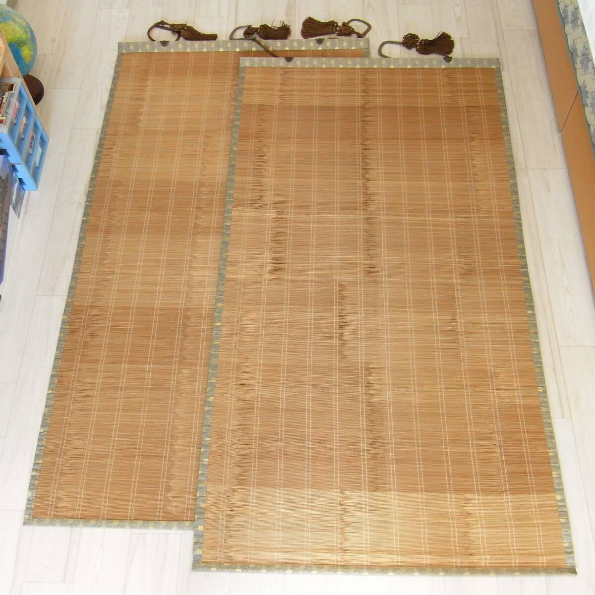 御座敷簾 高級 2枚 和室 いかが
