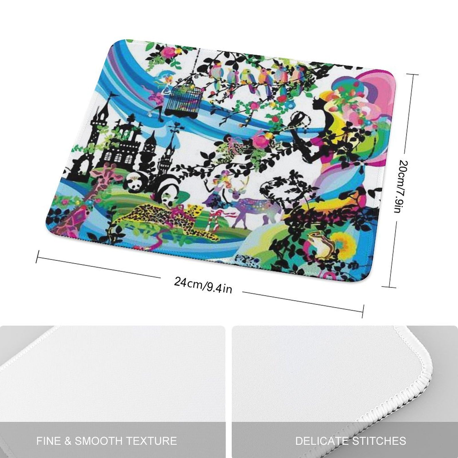 Amazon.co.jp: 藤城清治 (99) マウスパッド 大型マウスパッド ゲーム