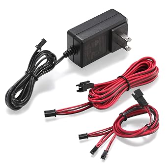 محرك LED 12 واط محول التيار الكهربائي IP65 للماء 100V-240V AC إلى 12V DC خرج الجهد المنخفض مع قابس 3-طويلة لمصباح LED ، مشروع الكمبيوتر ، الضوء الخارجي