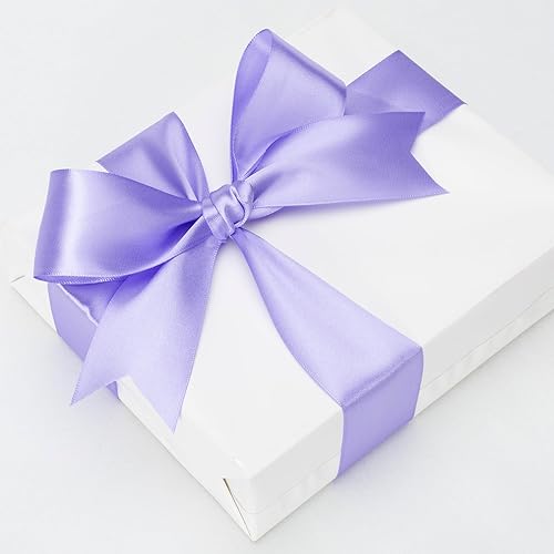 Miniatura 9 de Atrbb Cinta de satén de 25yardas, 1-12pulgadas de ancho, perfecta para bodas, lazos hechos a mano y envoltura de regalos, verde salvia