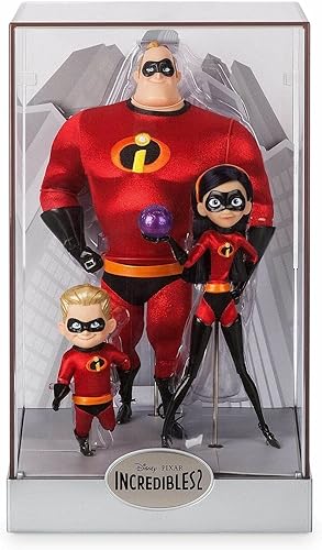 Miniatura 1 de Mr. Incredible, violeta y Dash Doll Set - Colección de diseñador - Edición limitada