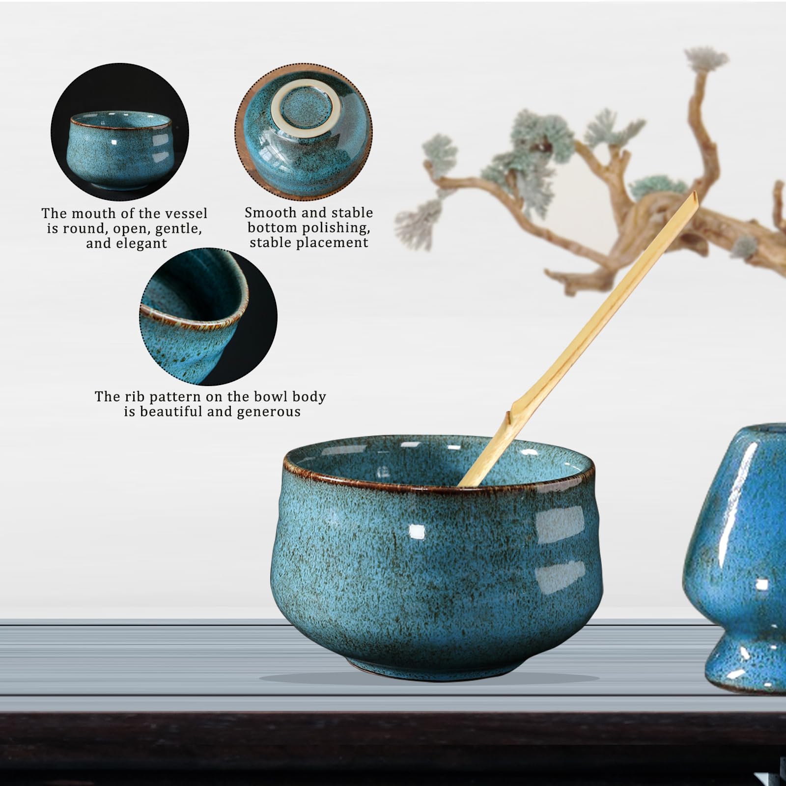 Bol à Matcha En Céramique, Bol à Matcha, Bol à Mélanger à Matcha En