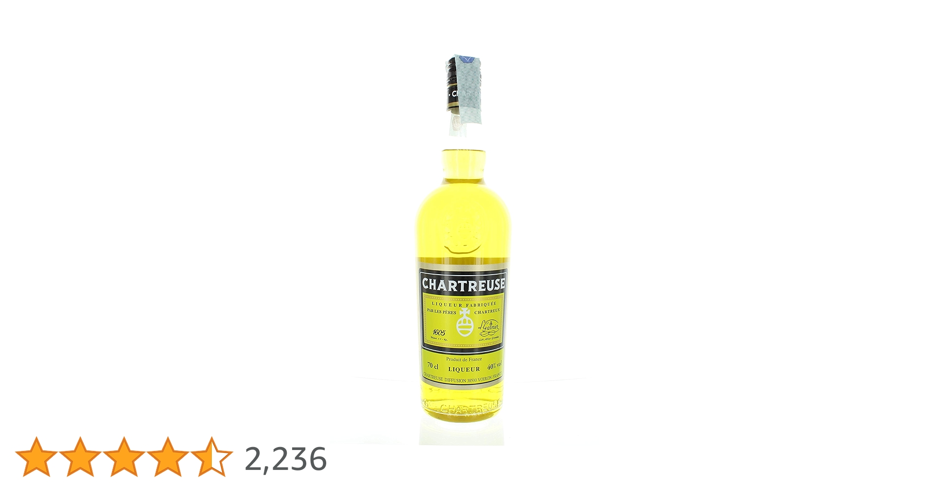 CHARTREUSE シャルトリューズ　リキュール 700ml 43% 5本 CHARTREUSE シャルトリューズ リキュール 700ml 43% 5本