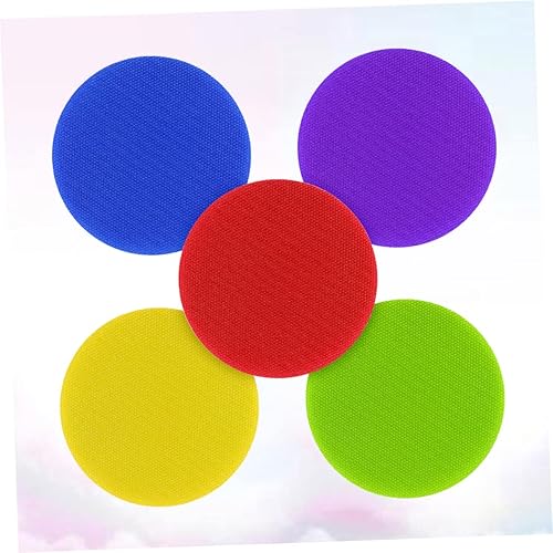 Miniatura 4 de 30 unidades de calcomanías circulares de colores adhesivos circulares de colores alfombra redonda para aula alfombra extraíble alfombra de piso