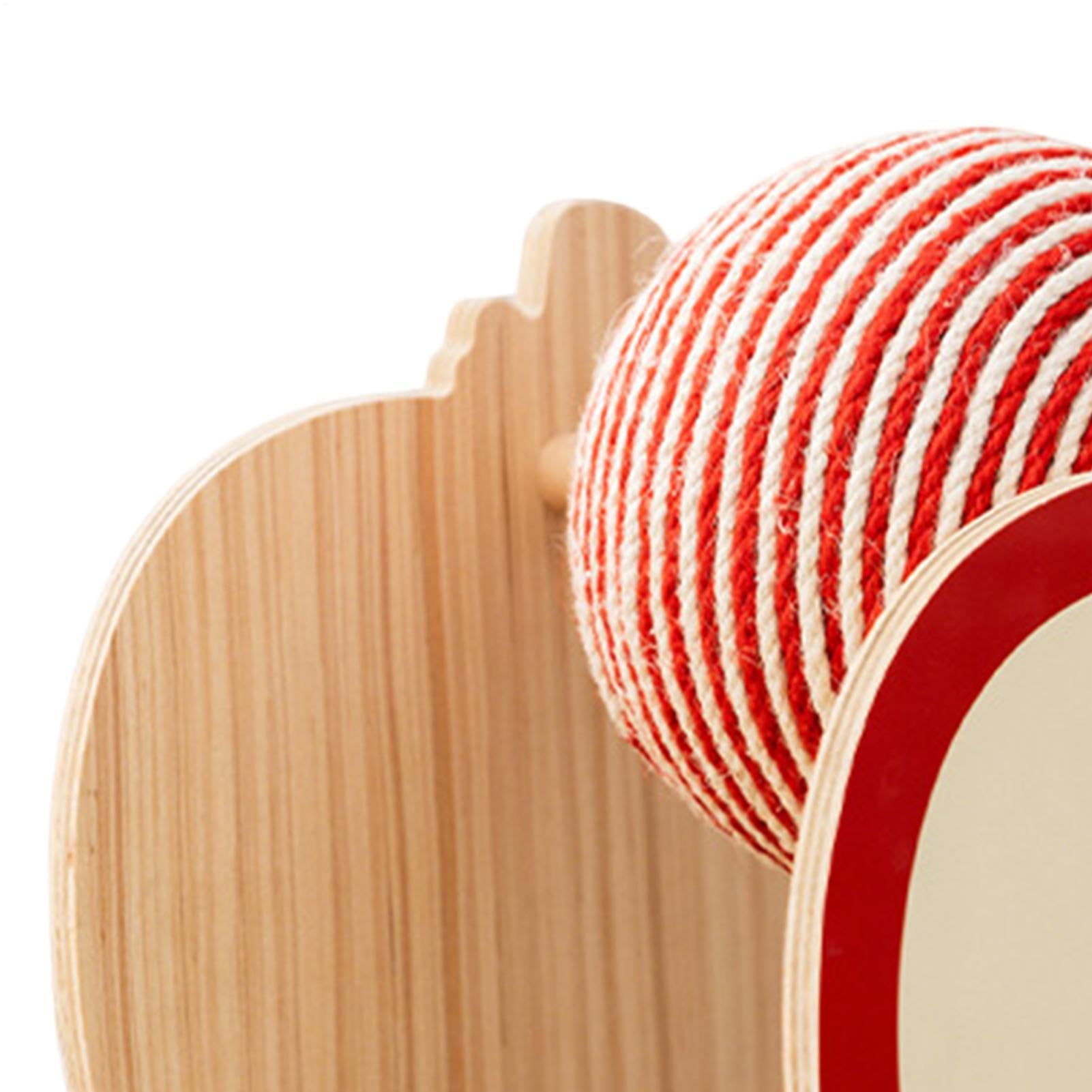 Pelota Rascador para Gatos Suministros para Mascotas Interactivos de Sisal | Juguete de Sisal en Forma de Bola Para Gatos Pequeños, Medianos, Grandes y , Enriquecimiento, Juego, Sal
