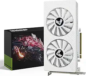 MOUGOL Placa de vídeo AMD Radeon RX580 de 8 GB com 256 bits GDDR5 PCI Express x 16 3.0 equipada com ventiladores duplos Freeze para GPU de jogos