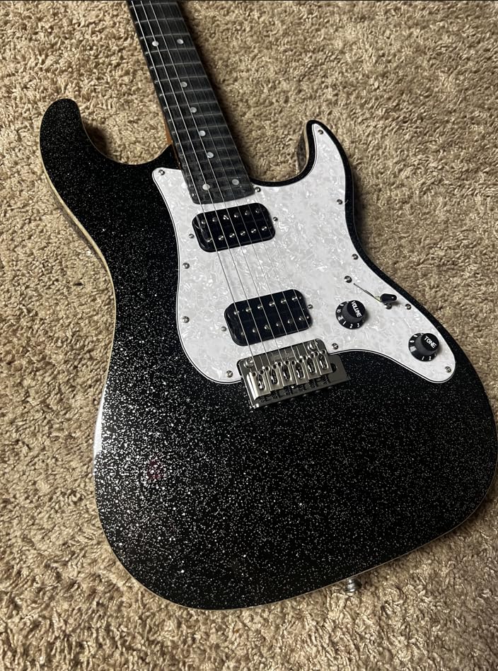 Guitare Électrique Jet Guitars Strat JS450 QTBR - Micros HSS Alnico, Corps Tilleul, Manche Érable Torréfié