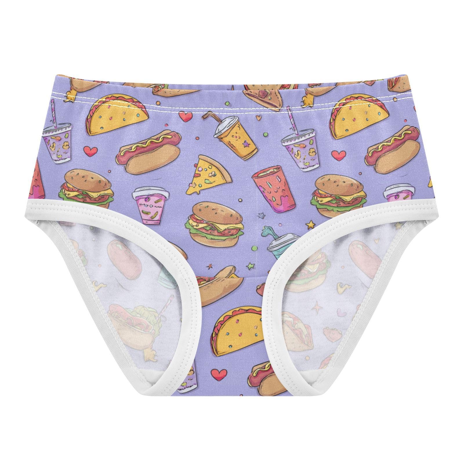 Dussdil Girls Panties Underwear Girls Panty Briefs Cotton Training Undies Size 2 3 4 5 6 7 8t