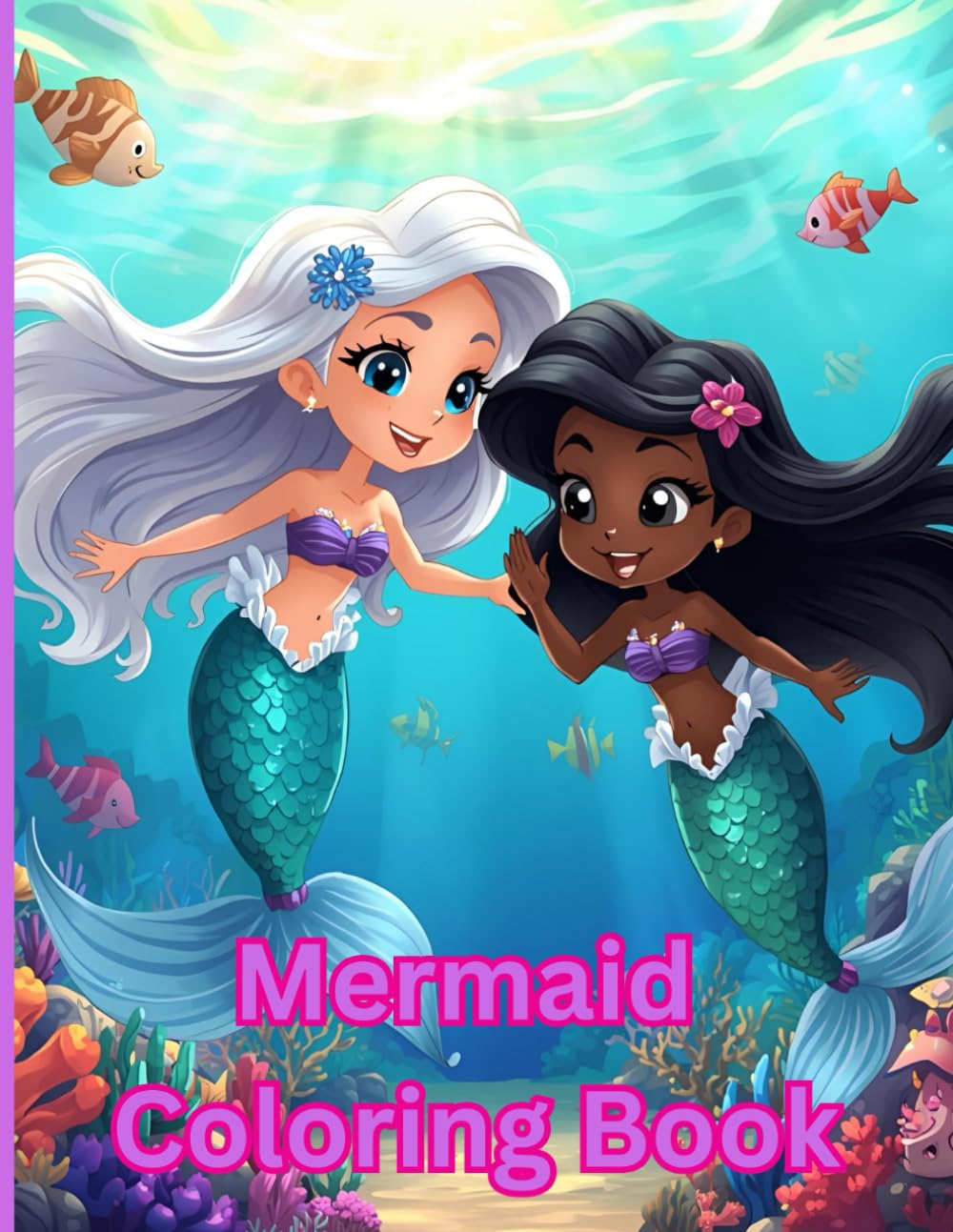 Mermaid Coloring Book: Sea Friends
