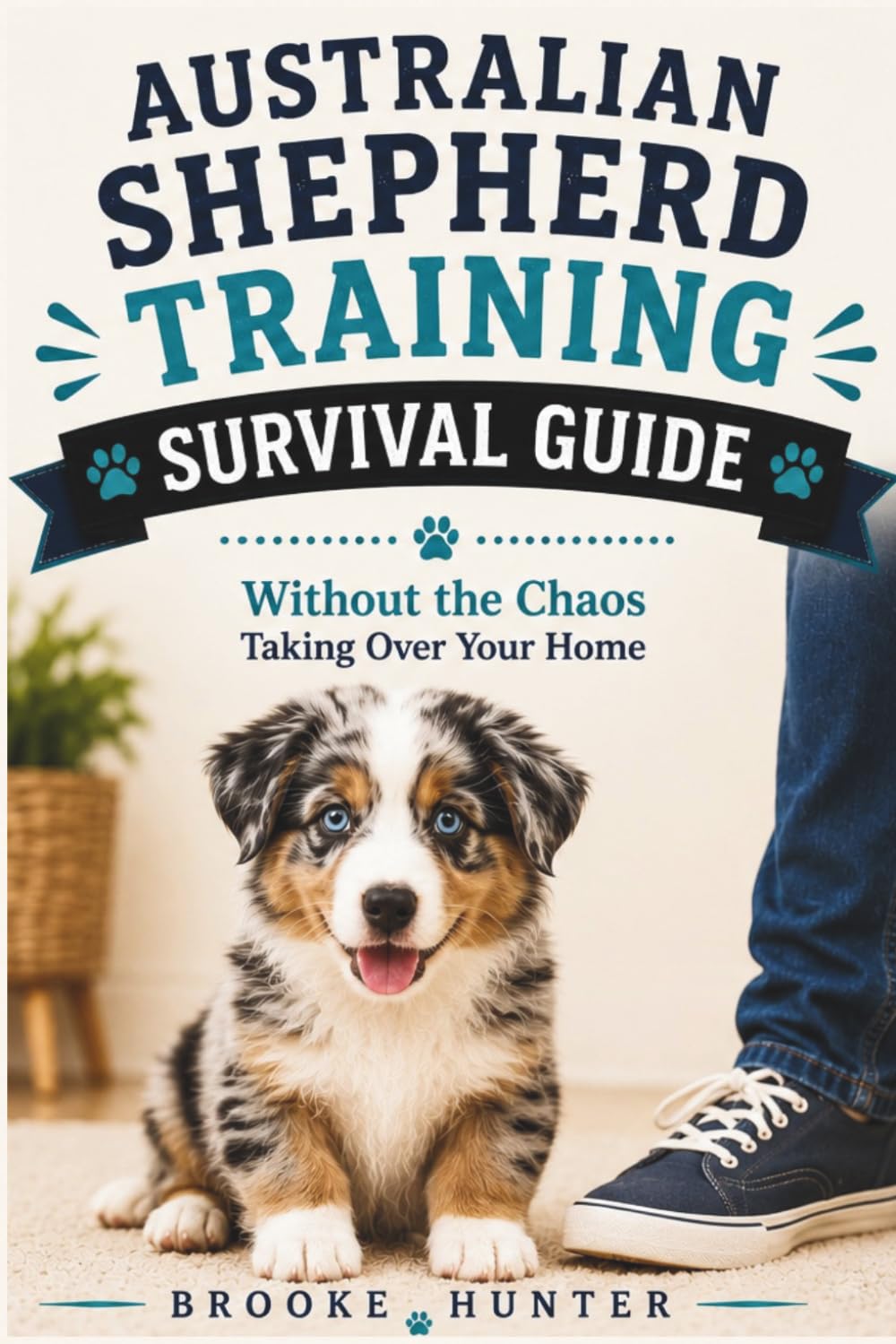 Australian Shepherd Training Survival Guide: A Step-by-Step Guide to Raising an Intelligent, Energetic, Well-Behaved Australian Shepherd Without Losing Your Sanity