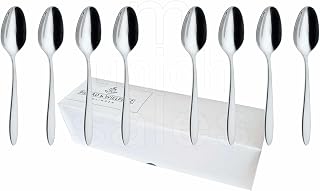 Picard & Wielpütz Bozen 6142 - Cucharillas de café (8 unidades, en caja de cartón plegable), color blanco