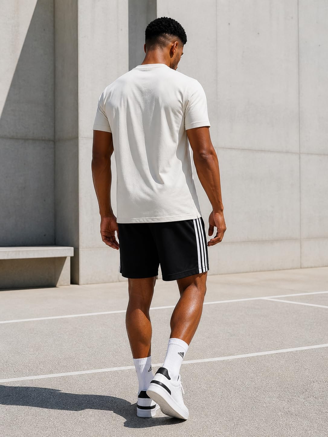adidas Men's 3-Stripes Training Shorts
