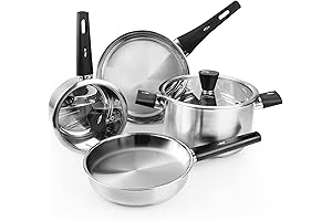 Meythway Stainless Steel Pots and Pans Set - Your Ultimate Cooking Companion