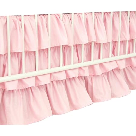 tiered crib skirt