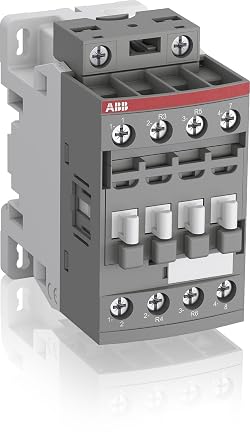 ABB, AF16-22-00-13, AF16 4 Pole Contactor, 30 Amp, Non-Reversing, 100-250VAC/DC