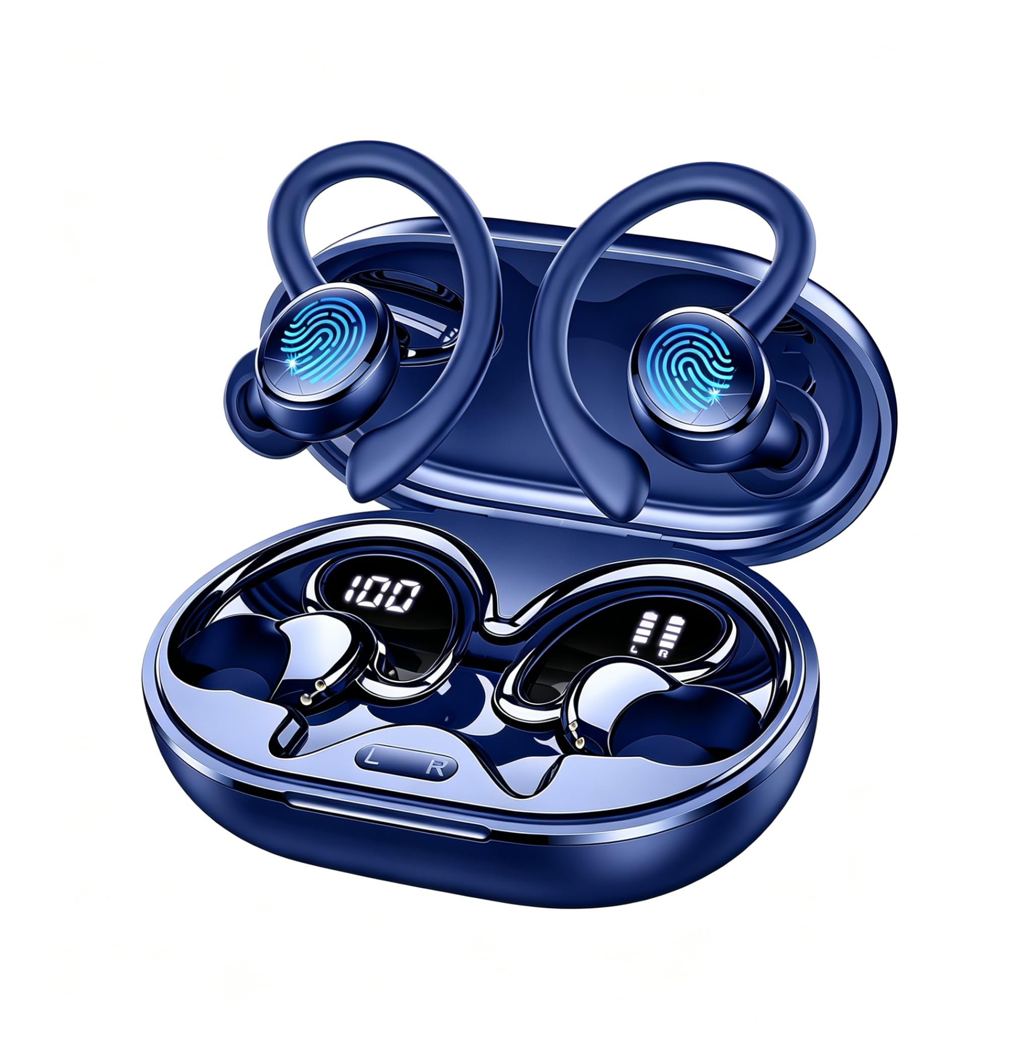 ⭐️早い者勝ち⭐️ ワイヤレスイヤホン bluetooth Type-C急速充電 Amazon.co.jp: イヤホン bluetooth 耳掛け ワイヤレスイヤホン「最先端
