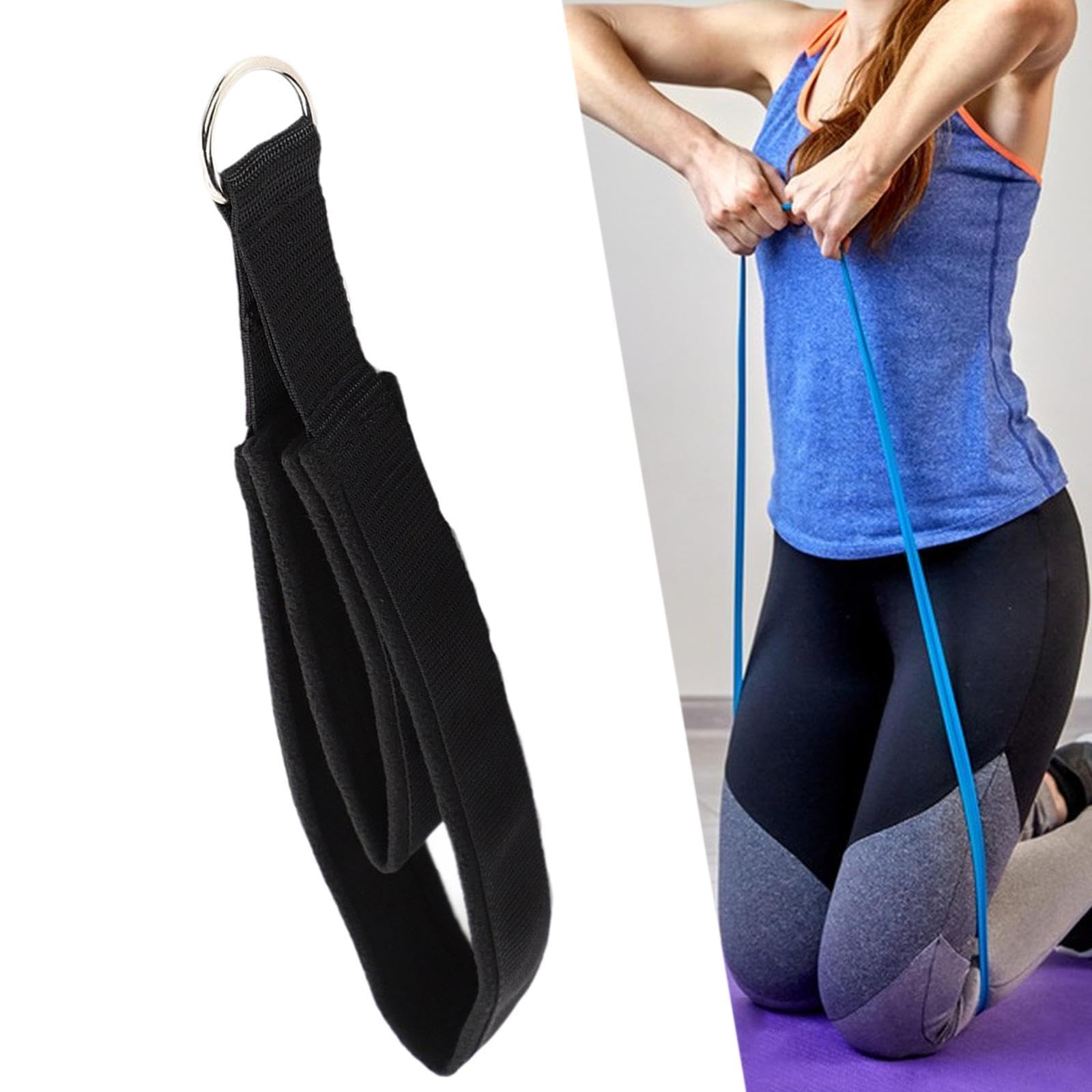 Pilates Strap Lightweight Double Loop Pilates Equipment for Fitness Home Gym with Silver Rings | Sporting Goods | Fitness, Running & Yoga | Yoga & Pilates | Pilates Accessories-image-17