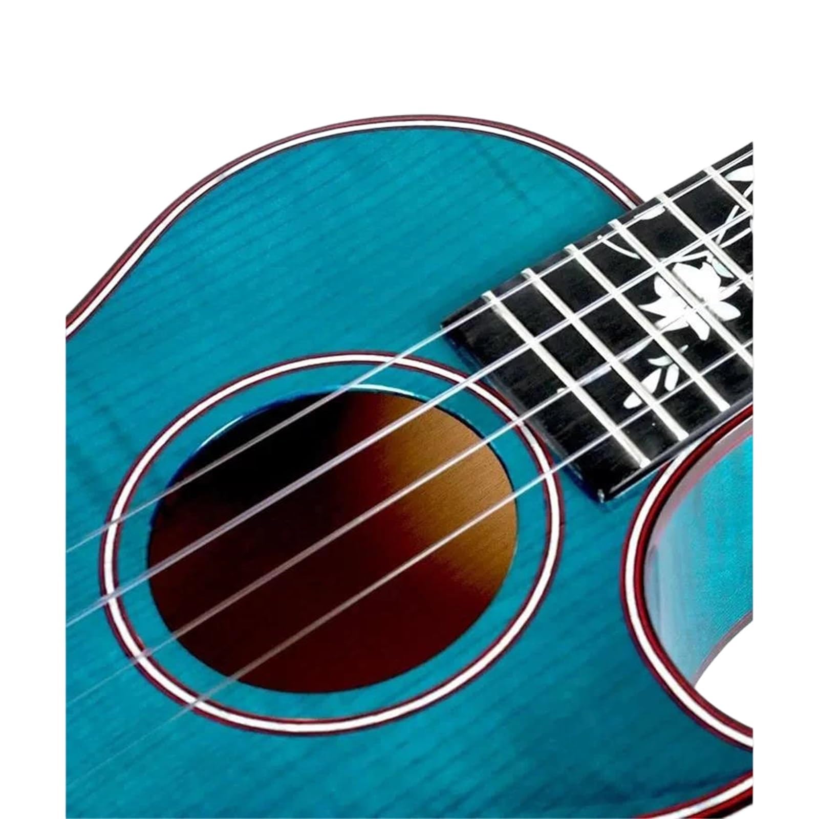 Ukulele 26calowa Gitara Tenorowa Koncertowa Ukulele Z Drewna Klonowego Torbą Koncertową(Acoustic,23 inches)