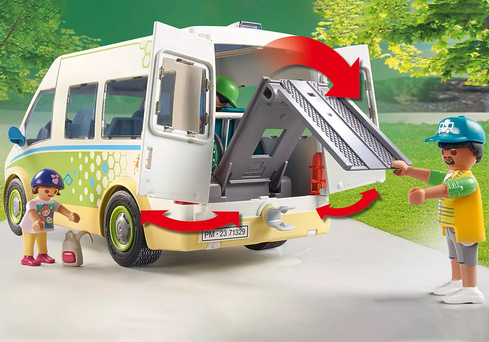 Amazon.co.jp: playmobil(プレイモービル) 学校 スクールバス (2024