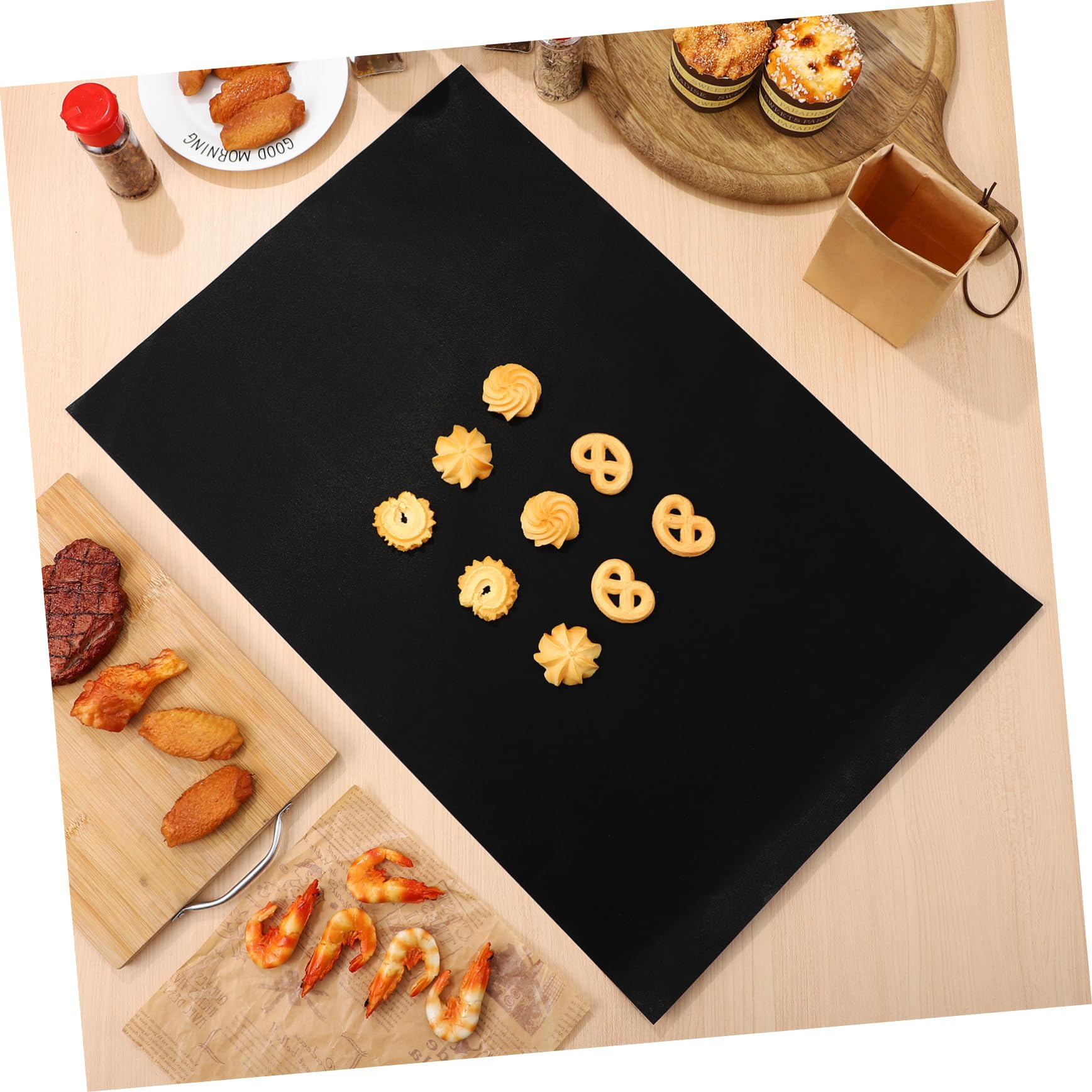9piezas Tapetes Antiadherentes Para Horno Revestimientos Reutilizables Para Hornear y Parrilla
