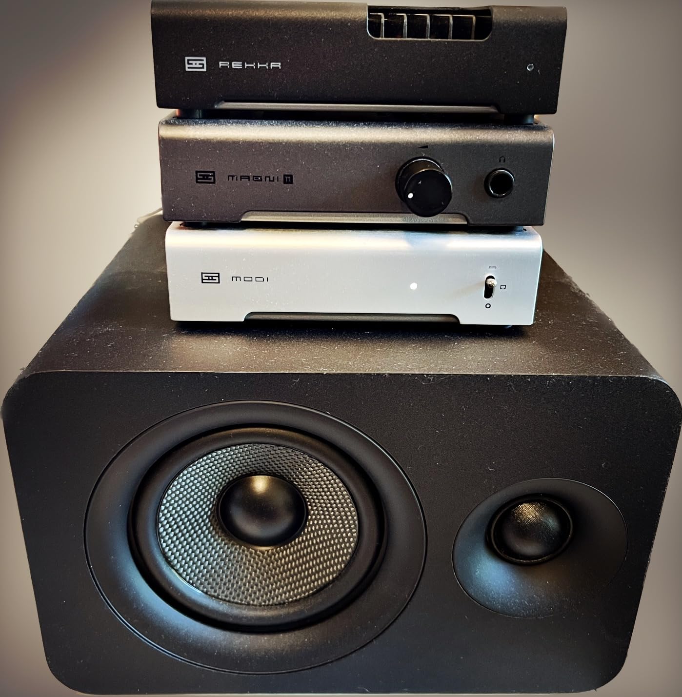 Amazon.com: Schiit Rekkr Small Desktop Speaker Amp - Black : Electronics