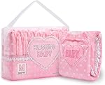 Littleforbig Printed Adult Brief Diapers 10 Pieces - Blushing Baby(L)