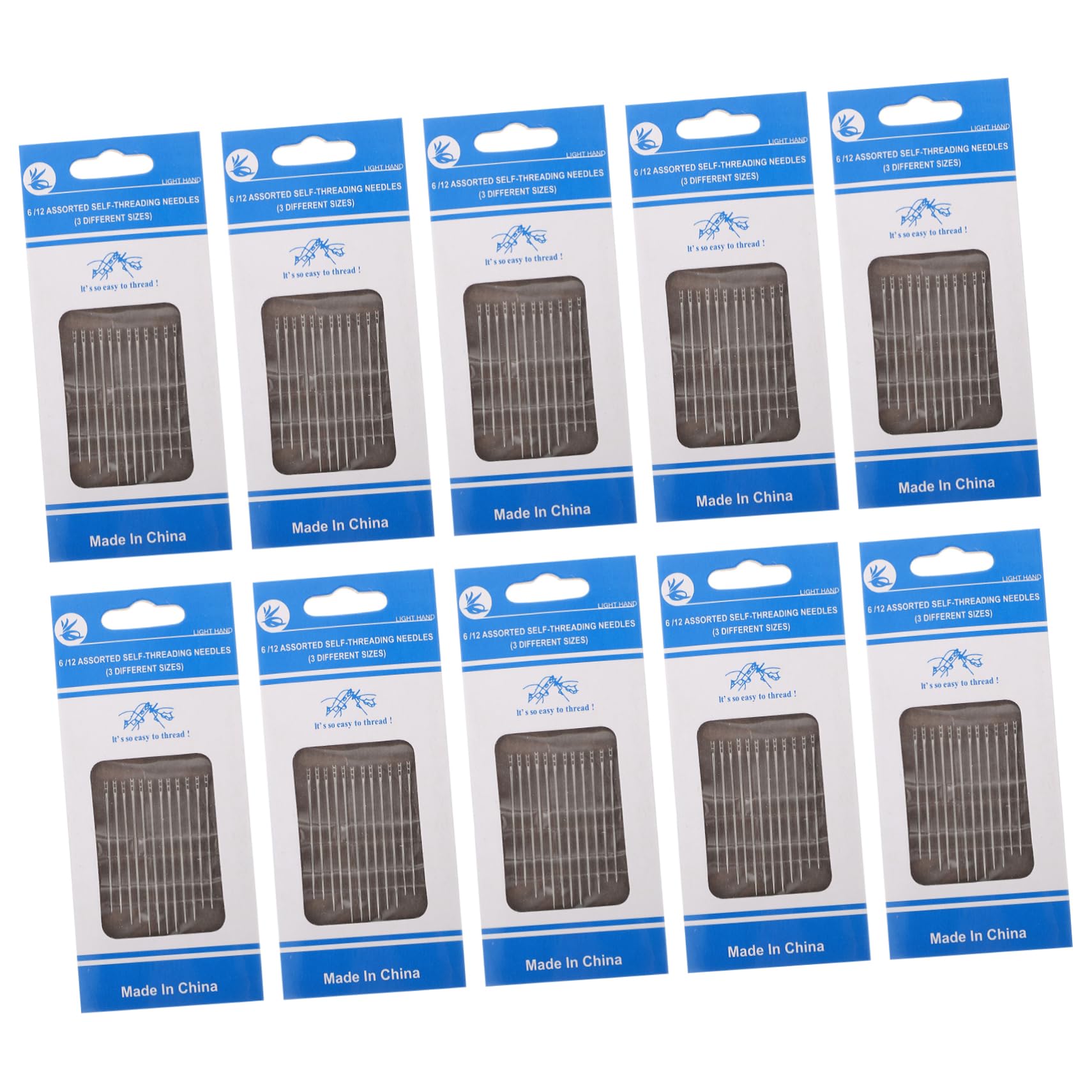 Beatifufu Sewing Needles Large Upholstery Needle Stitching Multi-Functional 120pcs Set