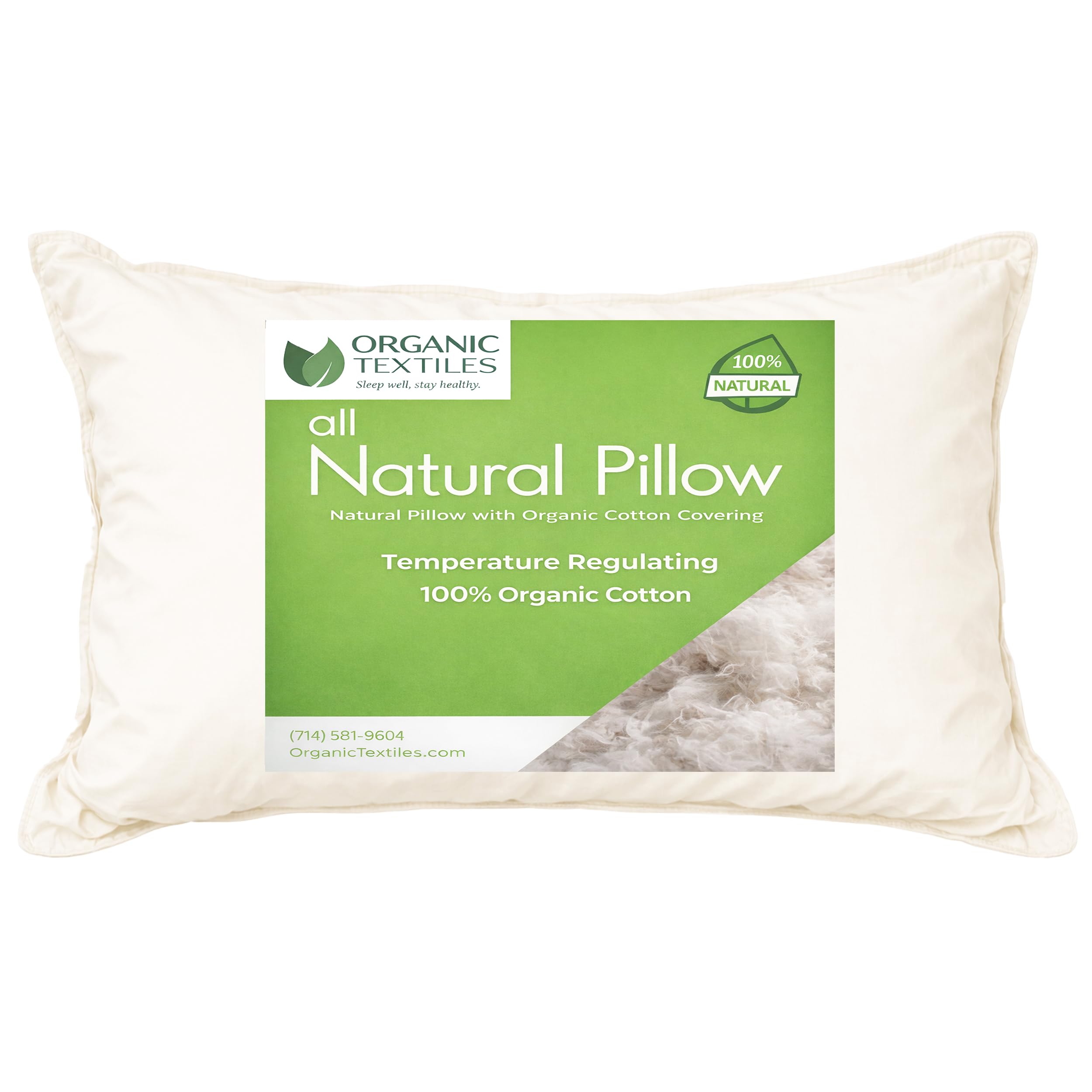 Organic Textiles Cotton Pillow