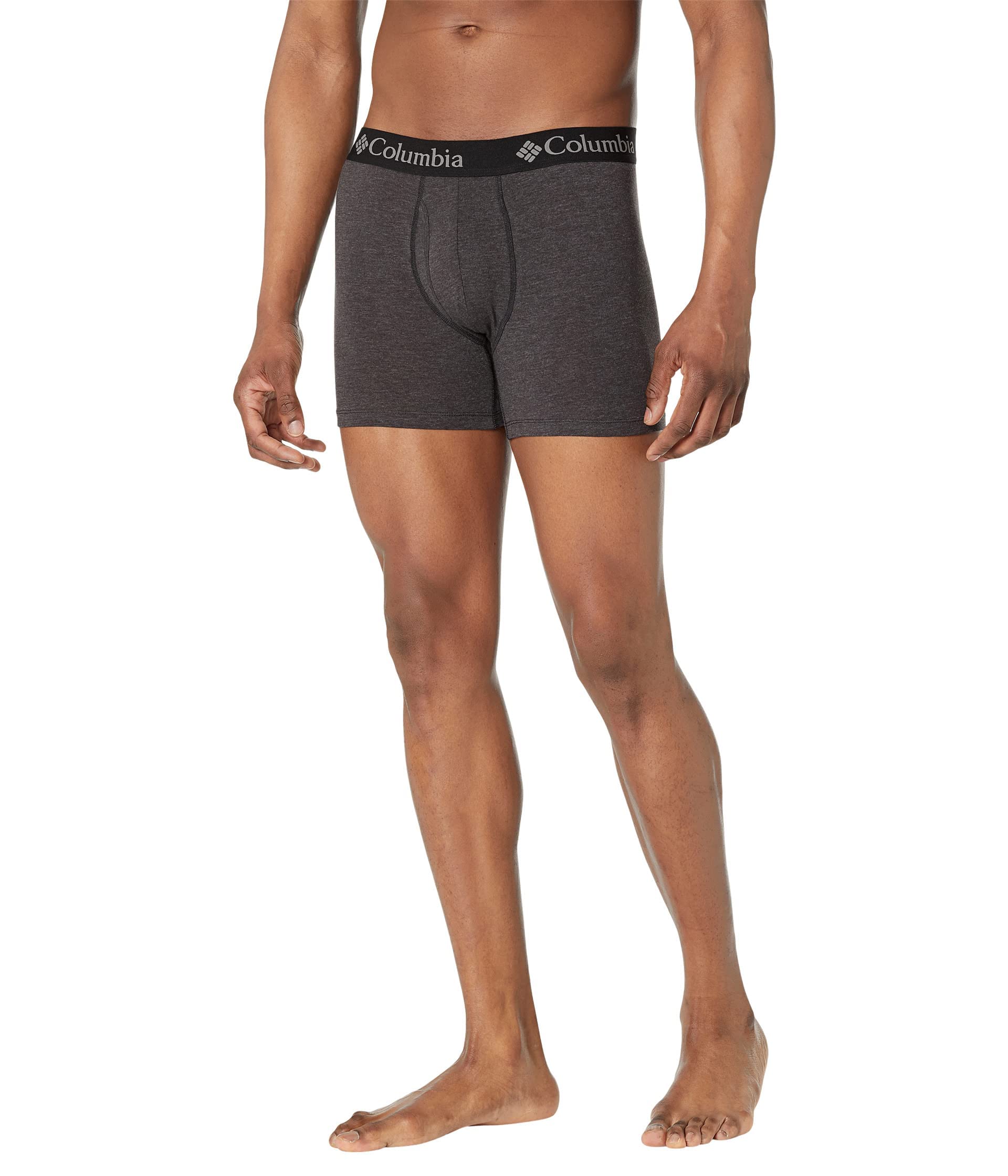 Columbia Calzoncillos Bóxer Elásticos de Algodón Performance - Paquete de 3 Ropa Interior de Hombres Hombre (Pack de 3)