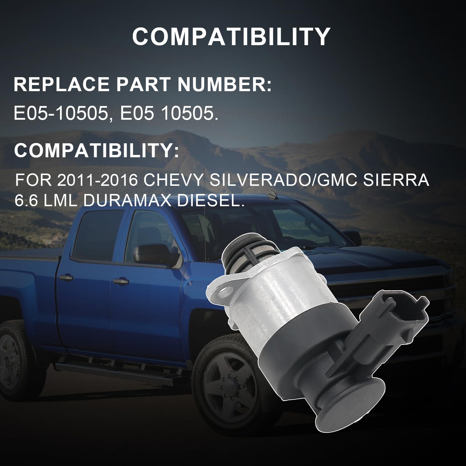 E05-10505 Replacement Valve Exergy Fuel System Saver Improved Stock ...