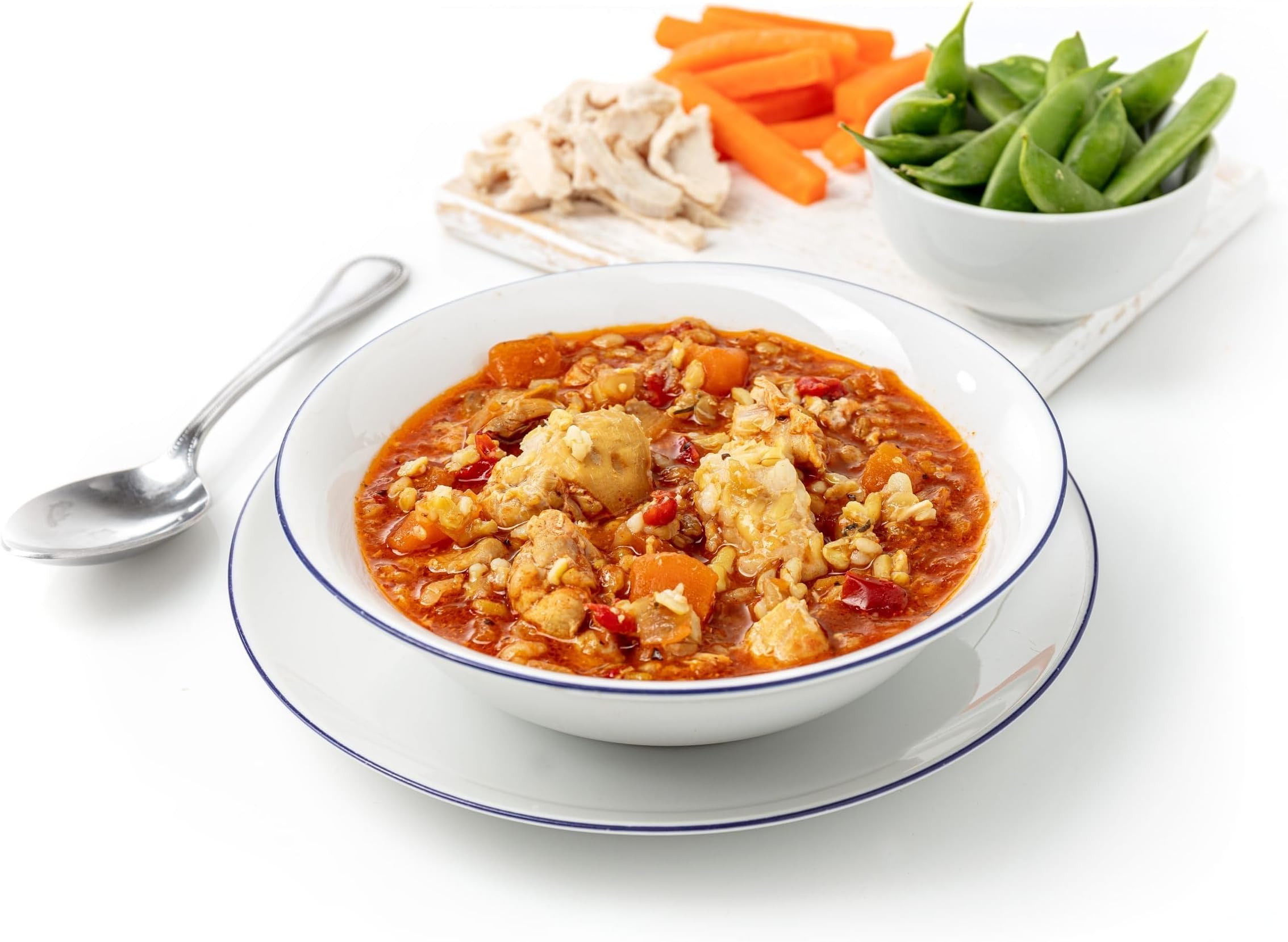 – Sweet and Sour Chicken with Rice High Protein Ready Meal | Camping, Hiking, Gym