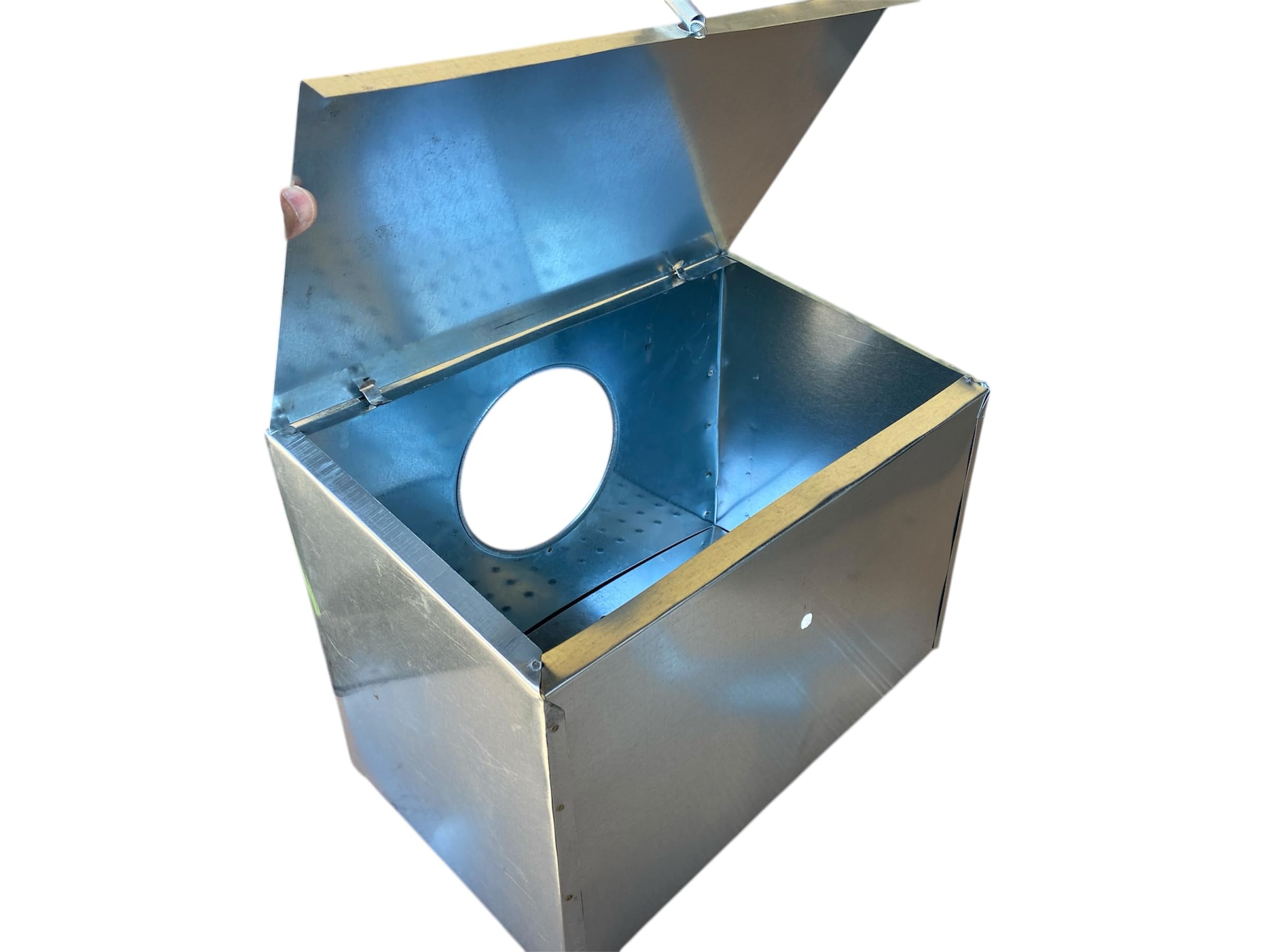 Nido Per Conigli In Lamiera Zincata - Pratico E Igienico! - Foto 9