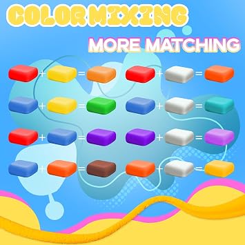 Air Dry Clay 48 Colors, Ultra Light Modelling Clay Kit for Kids