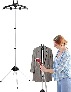 Steamer Rack For Clothes, Steamer Stand, Clothes Steamer Stand, Folding Telescopic Clothes Steamer Holder, Vertical Garment Steamer, Hanger For Steaming Clothes, Handheld Garment Steamer Rack