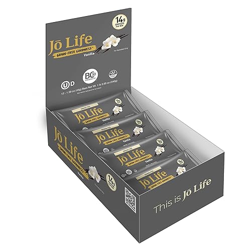 Barras de proteína All Natural Vanilla Decadence  Next Gen con Whey Crisp  Barra de proteína energética  (caja de 12) (vainilla)