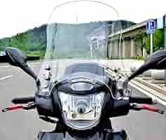 透明シールド　風防 Amazon | バイク用スクリーン シールド 原付 ウインドシールド