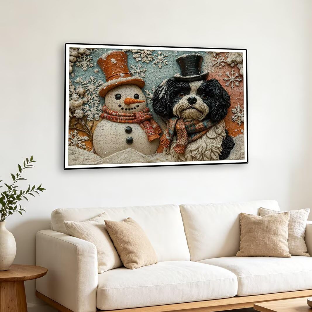 Puzzle Inverno, Puzzle 1000 Pezzi per Adulti, Regalo Donna/Uomo -2621