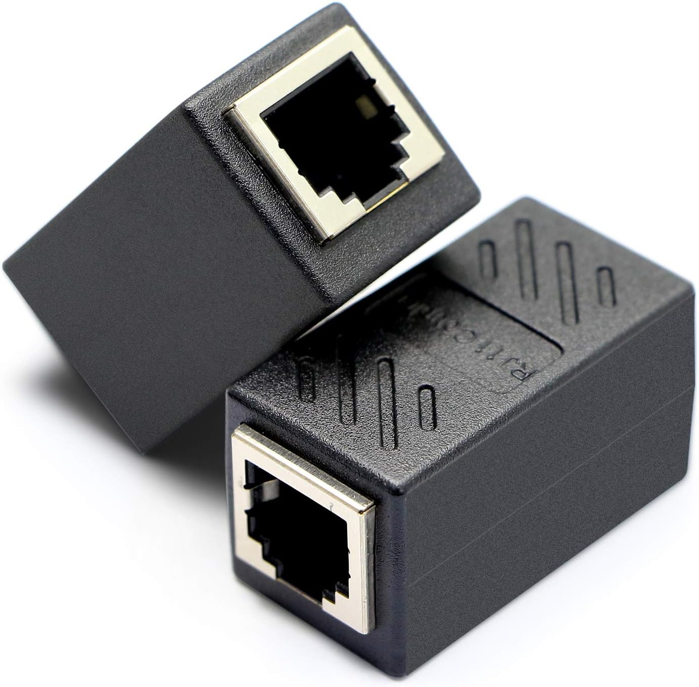 SinLoon RJ11 Coupler RJ11 Female to Female 6P6C Telephone Inline Coupler Straight Telephone Cable Extension Adapter for Landline Fax Machine (Straight)