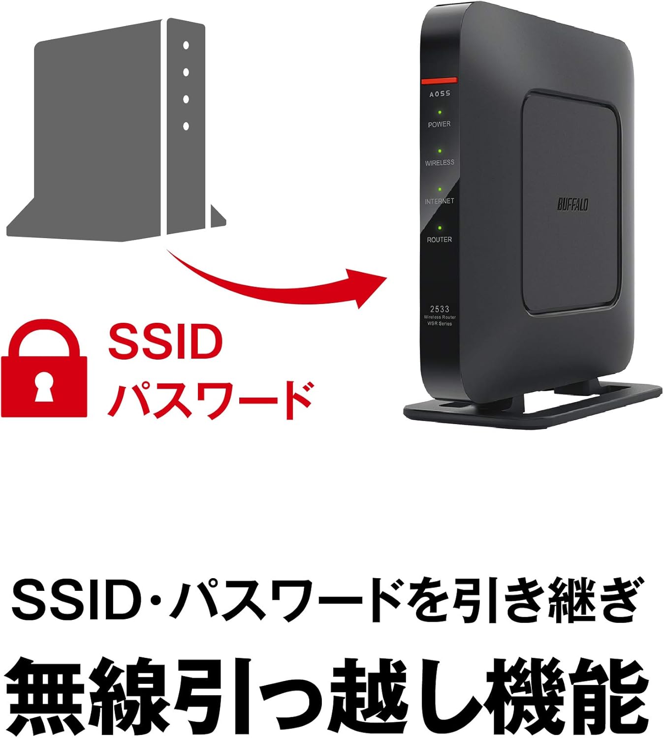 Amazon Buffalo Wifi 無線lan ルーター Wsr 2533dhpl 11ac Ac2600 1733 800mbps デュアルバンド 4ldk 3階建向け Iphone8 Iphonex Iphonexs Amazon Echo メーカー動作確認済み Buffalo ツメの折れないlanケーブル Utp Cat6a ストレート フラットタイプ 0 5m ブラック