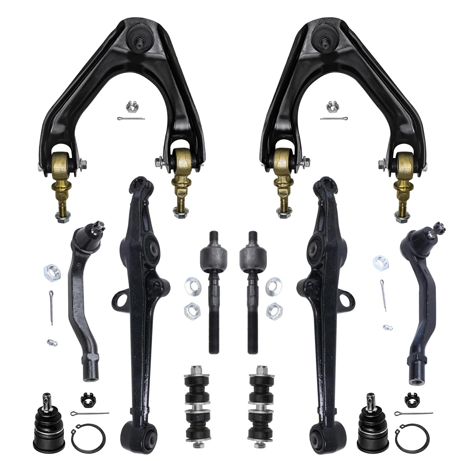 Amazon.com: Detroit Axle - Front End 12pc Suspension Kit for 90-93