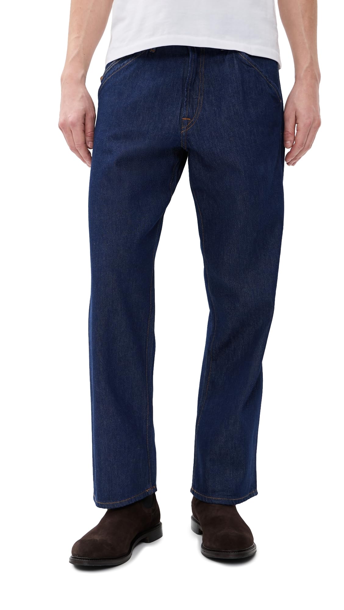 Paul Smith 남성용 릴렉스 핏 진, 린스 워시
