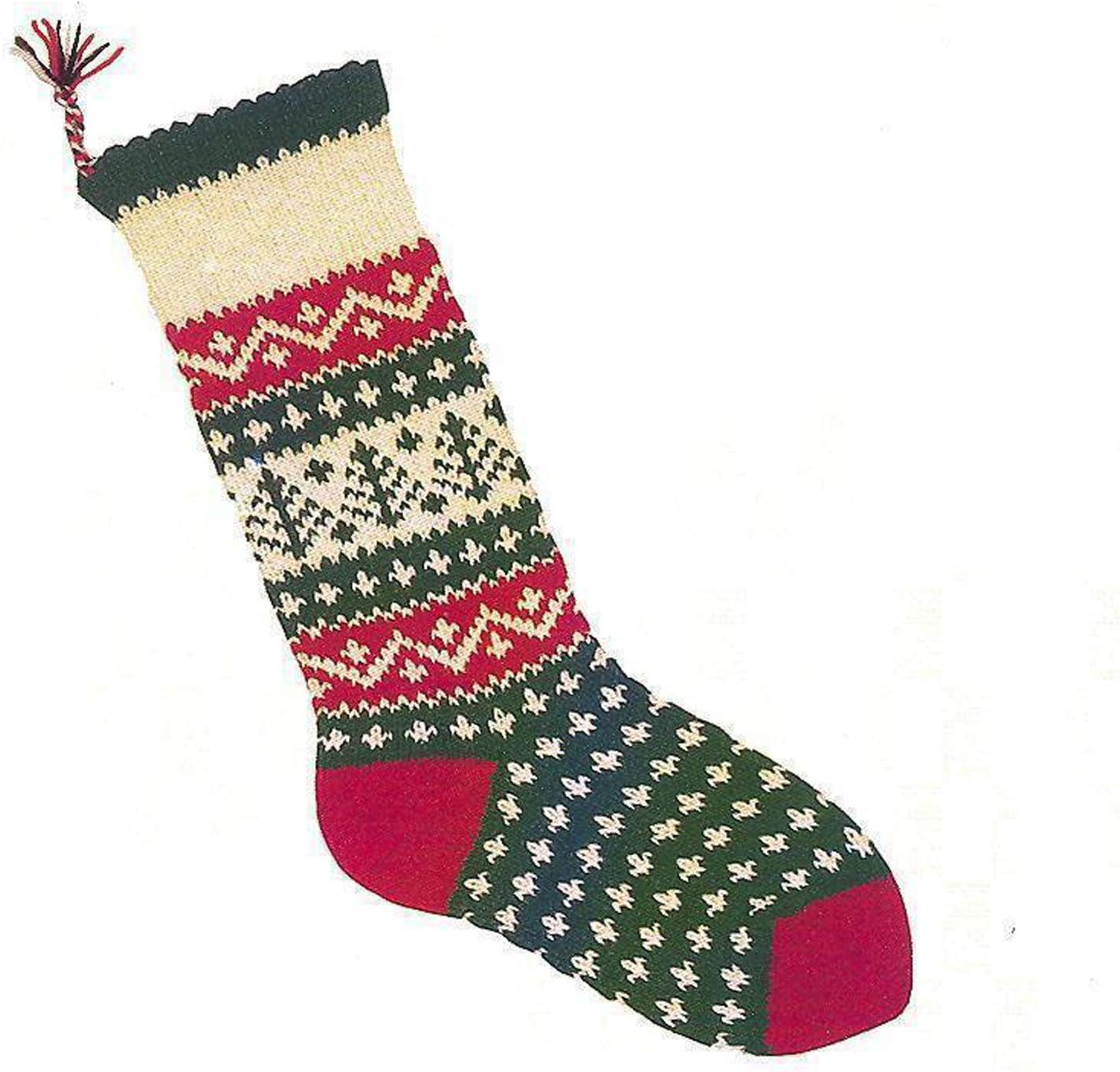 Christmas Stockings Knitting Kits; Evergreen