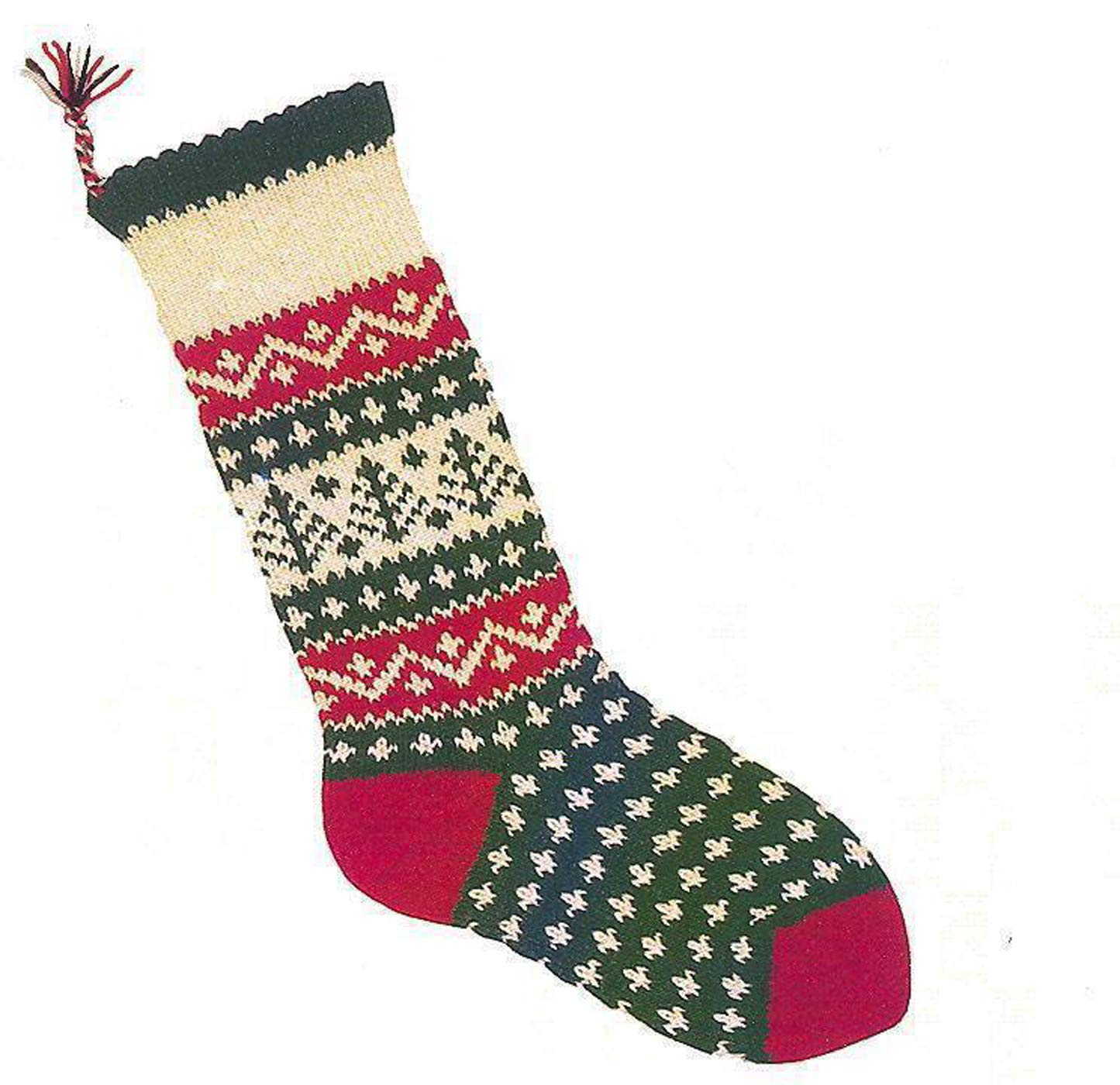 Christmas Stockings Knitting Kits; Evergreen