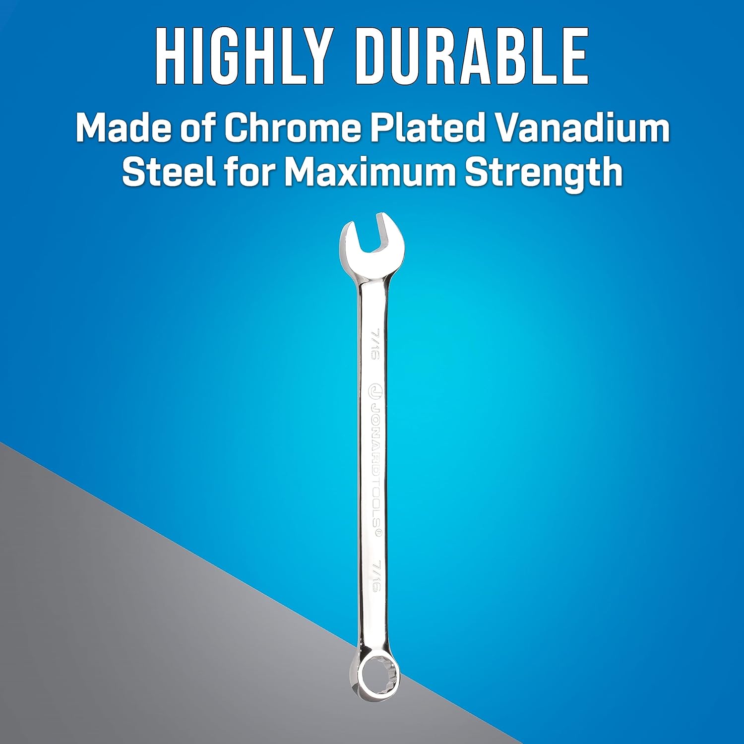 Jonard Tools CW-716 Ratcheting Wrench, 7/16"