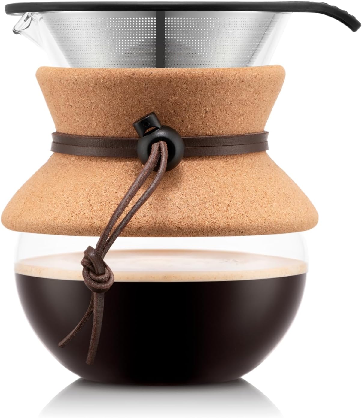 Amazon｜BODUM ボダム POUR OVER プアオーバー ステンレスメッシュフィルター ドリップ式 コーヒーメーカー 500ml