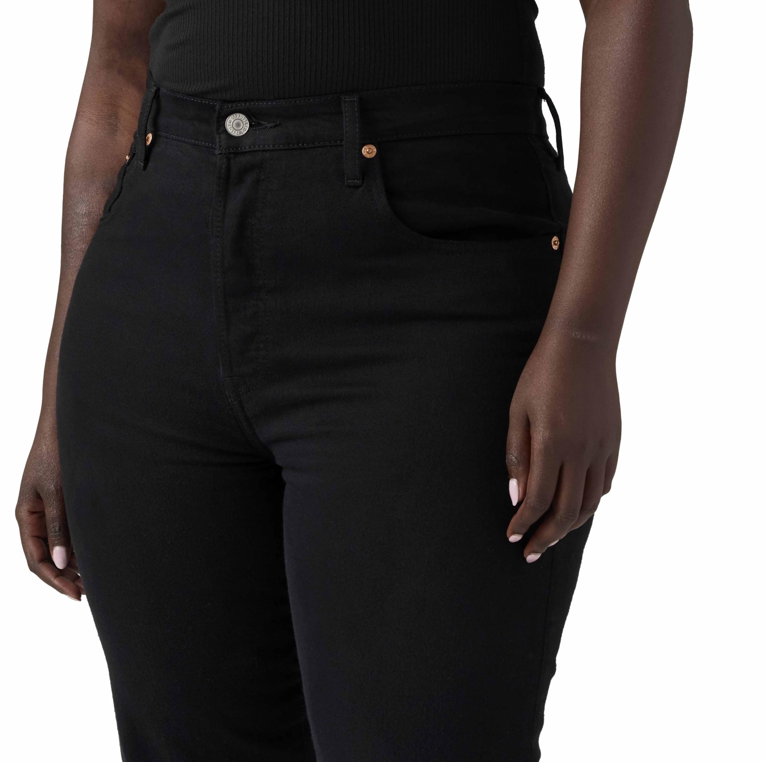 Levi's 501 Crop High Rise Straight Fit Damen Jeanshose