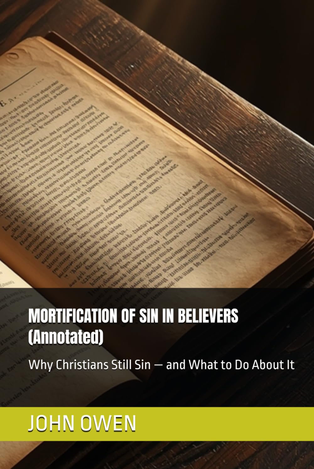 MORTIFICATION OF SIN IN BELIEVERS (Annotated): Why Christians Still Sin — and What to Do About It