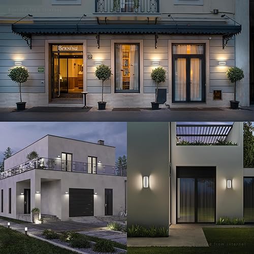 Miniatura 7 de LEONLITE 5CCT - Luces LED direccionales de pared, 20 W15 W10 W, 600 LM450 LM300 LM, 110-277 V 0-10 V regulables, cabezal giratorio para iluminación