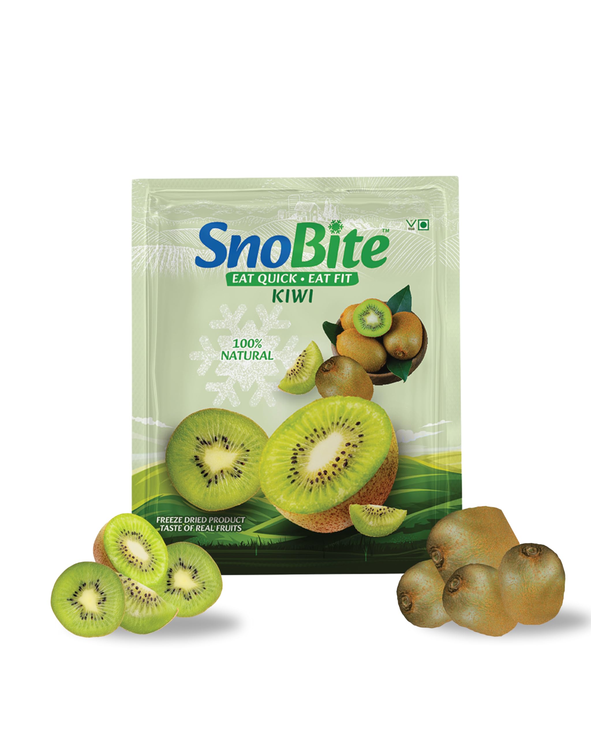 SnoBite Freeze-Dried Kiwi Pouch | 100% Natural | No Added Sugar, Zero Preservatives | Healthy, Tasty, Gluten Free Snack for Adults and Kids | 16g-picture-17